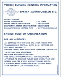 5k-Mile 2006 Spyker C8 Spyder