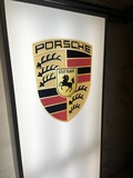DT: Illuminated Double-sided Porsche Dealership Sign