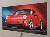 "Porsche 911 Painting" by Clive Botha