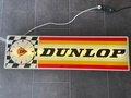 DT: Illuminated Vintage 1970s Dunlop Sign