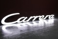 DT: Illuminated Porsche Carrera Script Sign (78" x 12")