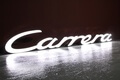 DT: Illuminated Porsche Carrera Script Sign (78" x 12")