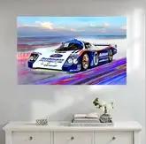 "Porsche 962C" Painting by Greg Stirling