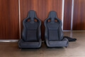DT: Pair of Custom Napa Leather and Alcantara Recaro Sportster CS Seats