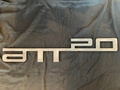 DT: Authentic Porsche 50th Anniversary Sign (39" x 9")