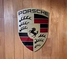 DT: Large Authentic Porsche Crest