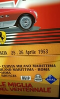 Ferrari "La Mille Miglia Del Ventennale" Illuminated Sign (17" x 22")
