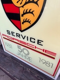 DT: Illuminated Porsche 50 Jahre Dealership Sign (41" x 31" x 7")