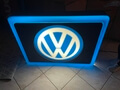 DT: Illuminated Volkswagen Dealership Sign