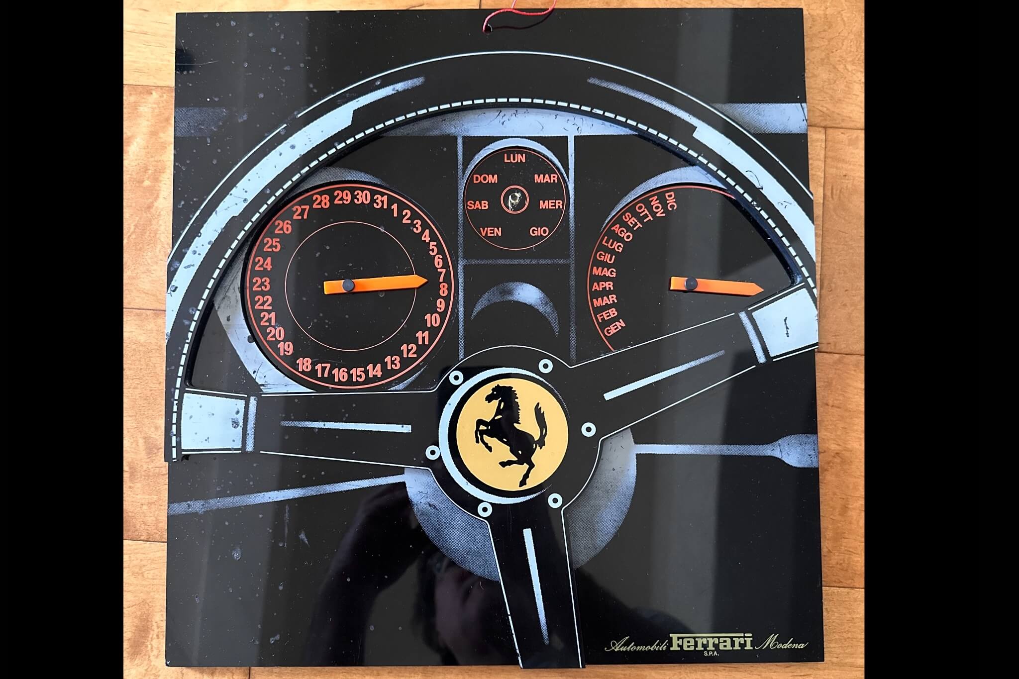 Vintage Ferrari Calendar