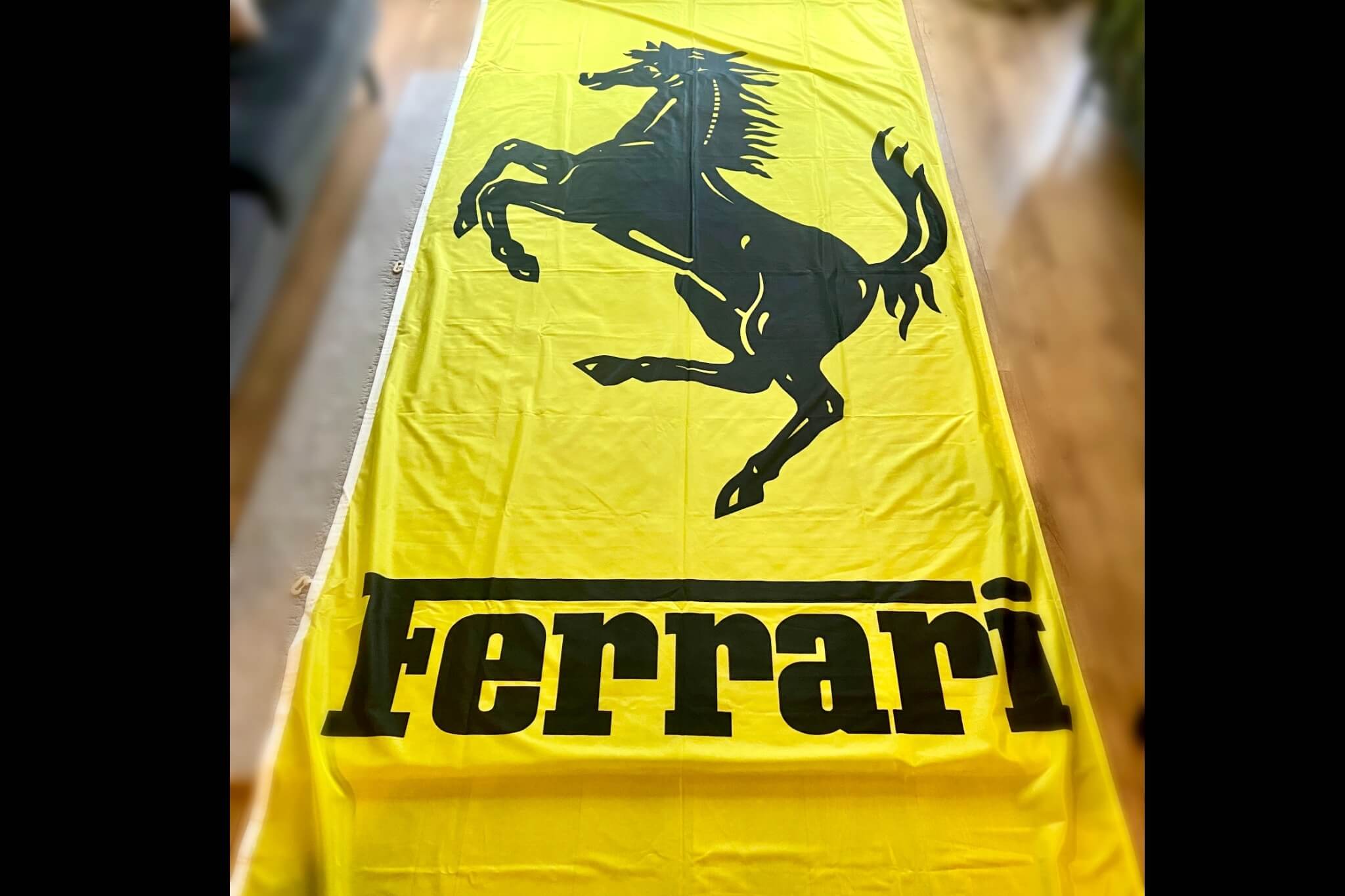 No Reserve Official Ferrari Dealership Flag