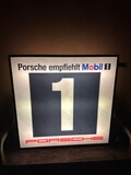 DT: Illuminated Porsche Mobil 1 Dealership Sign