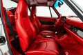 1k-Mile 1997 Porsche 993 Turbo S Can Can Red Interior