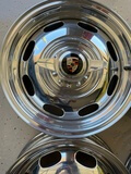 No Reserve 5" x 15" Porsche 356 Rudge Replica wheels