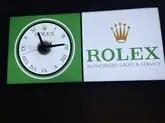 Illuminated Rolex Sales & Service Clock