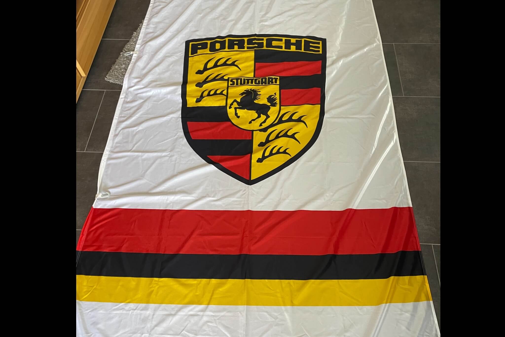  Authentic Porsche Dealership Flag