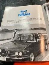 1974 BMW E3 Bavaria 3.5L 4-Speed