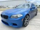 2013 BMW F10 M5 Frozen Blue Metallic