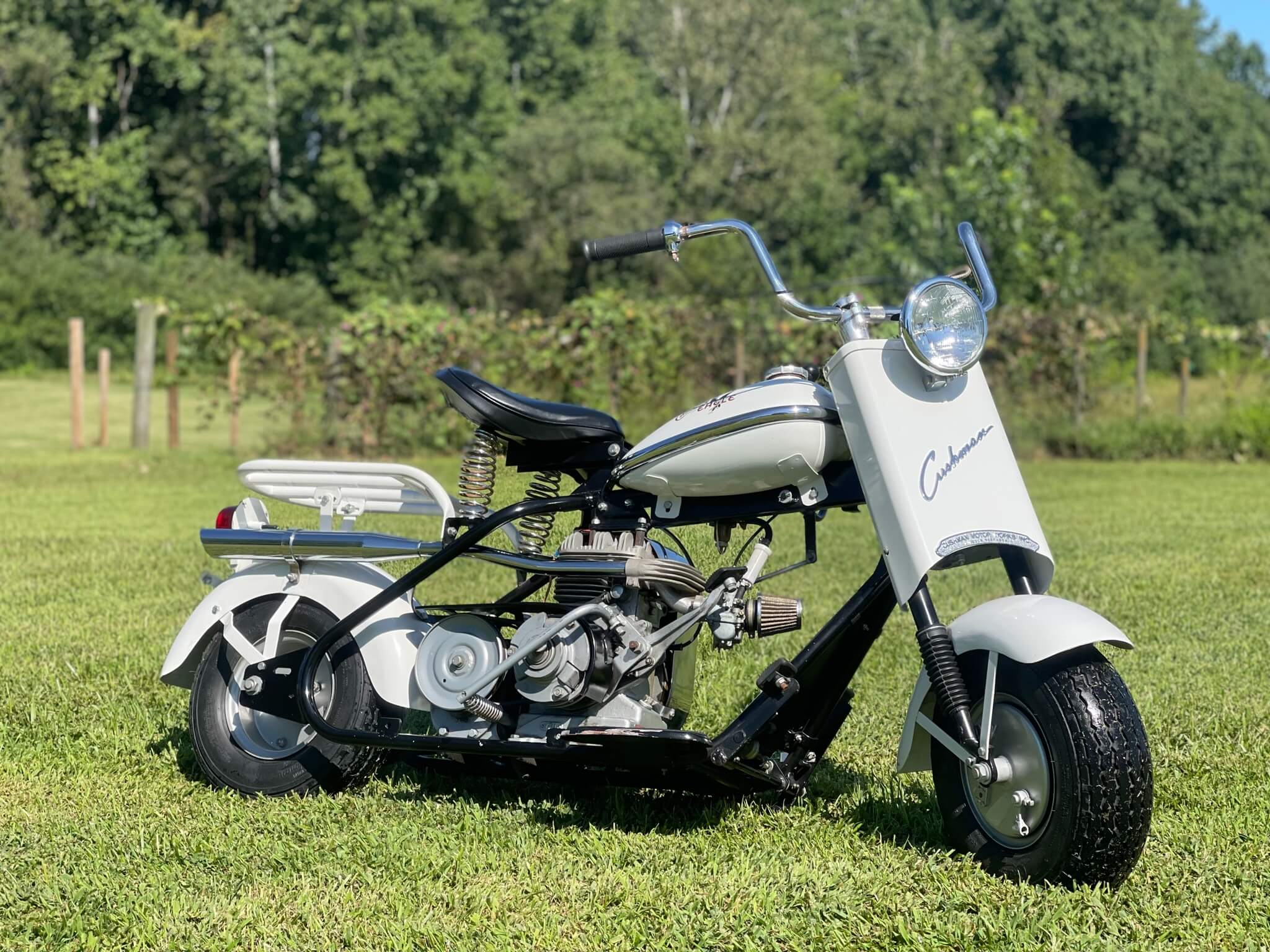 DT: 1956 Cushman Eagle Scooter