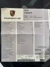 21k-Mile 2012 Porsche 987.2 Cayman R