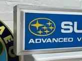 DT: Genuine Double-Sided Illuminated Subaru Dealership Sign