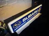 DT: Genuine Double-Sided Illuminated Subaru Dealership Sign