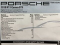 20k-Mile 2018 Porsche 991.2 Carrera GTS Coupe Sunroof Delete
