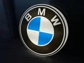 No Reserve Illuminated Reproduction BMW Style Sign