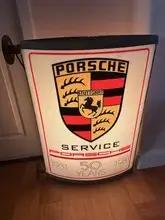  Porsche 50 Jahre (year) Anniversary Double-sided Illuminated Sign