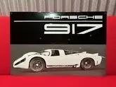 No Reserve Limited Edition Authentic Porsche 917 Enamel Sign