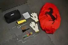 OEM Ferrari 458 Spider Tool Kit and Car Cover