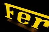 Illuminated Ferrari Style Sign