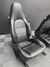 No Reserve Porsche 996 Black Leather Comfort Seats