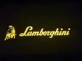 No Reserve Illuminated Lamborghini Style Sign