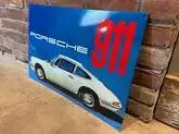 No Reserve Limited Edition Authentic Porsche 911 Enamel Sign