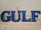 Gulf Gas Station Sign Collection