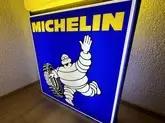 Authentic Illuminated Michelin Dealership Sign