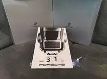 No Reserve Enamel Porsche 911 Turbo Perpetual Calendar w/ Original Box & Porsche Design Flashlight