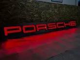  Illuminated Porsche Dealership Sign
