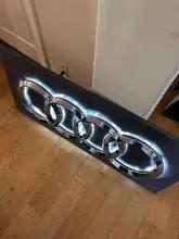 DT: Authentic Illuminated Audi Dealership Sign