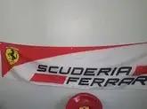 No Reserve Ferrari Stool and Scuderia Banner