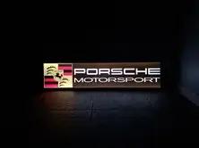 No Reserve Illuminated Porsche Motorsport Style Sign