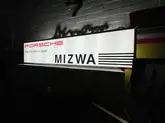  Illuminated Porsche Mizwa Sign