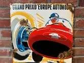 No Reserve 1955 Monaco Grand Prix Style Enamel Sign