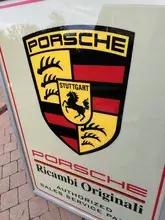 DT: Illuminated Porsche Ricambi Originali Sign (50" x 36")