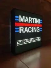 No Reserve Illuminated Martini Racing Porsche Style Sign