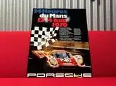 No Reserve Porsche Design 24 Heures du Mans Enamel Sign