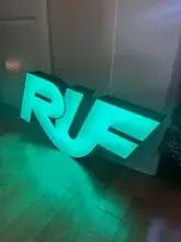 Large Authentic Illuminated RUF Sign