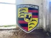  Illuminated Porsche Crest Sign (40"x30")