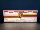 DT: Illuminated Porsche 50th Jahre (Year) Anniversary Sign